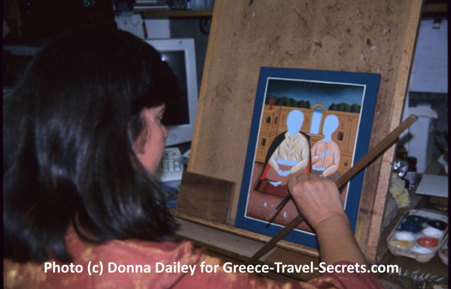 Icon painting is a centuries-old tradition in Crete and the rest of Greece, and Greece Travel Secrets meets a modern-day icon painter in Elounda on Crete.