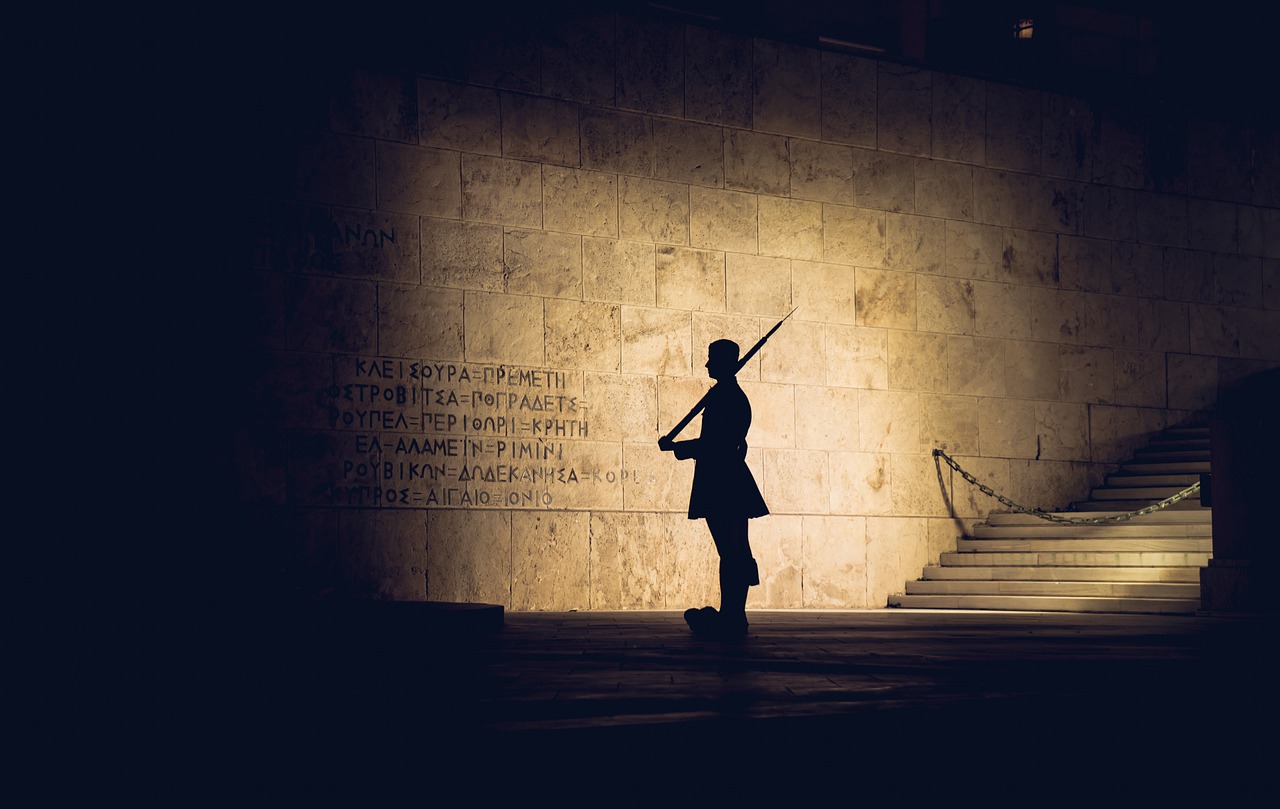 The Changing of the Guard in Athens takes place outside the Parliament building at the top of Syntagma Square and is a must-see for visitors.