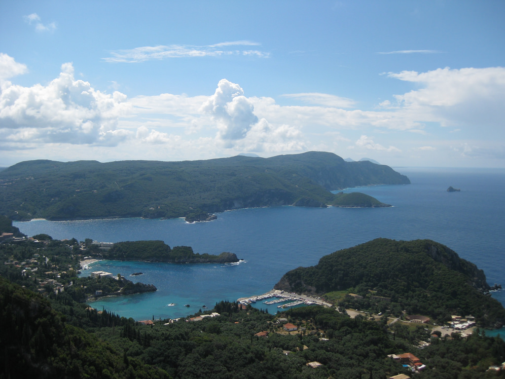 Paleokastritsa on Corfu