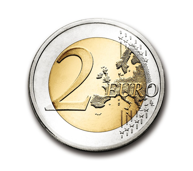 Two-euro coin in Greece